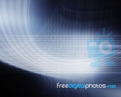 Blue Futuristic Background Stock Image