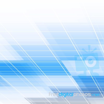 Blue Futuristic Background Stock Image