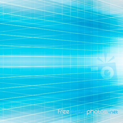 Blue Futuristic Background Stock Image