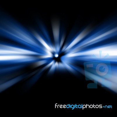 Blue Futuristic Background Stock Image