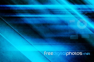 Blue Futuristic Background Stock Image