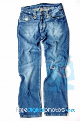 Blue Jean Stock Photo