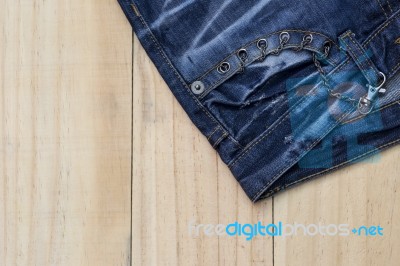 Blue Jean Design Stock Photo