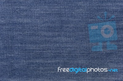 Blue Jeans Texture Background Stock Photo