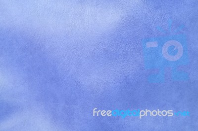 Blue Leather Texture Stock Photo