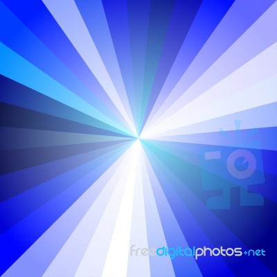 Blue Light Ray Abstract Background Stock Image