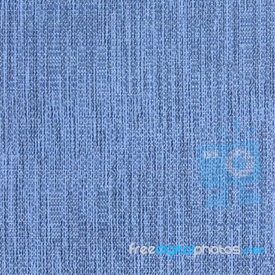 Blue Linen Canvas Texture Stock Photo