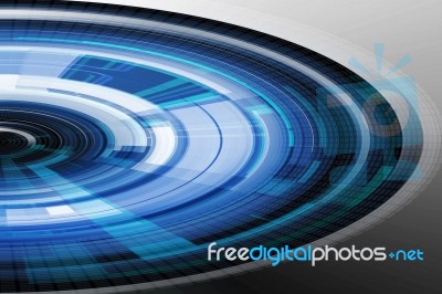 Blue Modern Abstract Background Stock Image