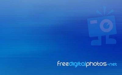 Blue Motion Blur  Background Stock Image