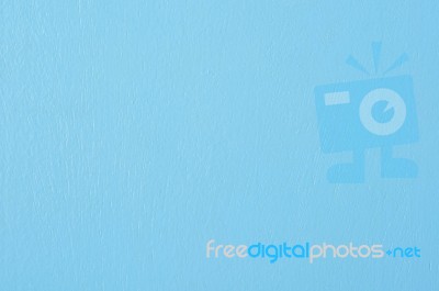 Blue Painted Wood Background Stock Photo