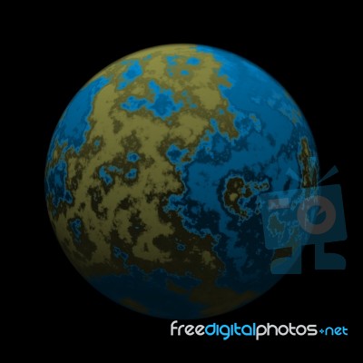 Blue Planet Stock Image