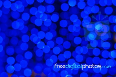 Blue Round Dot Random Stock Photo