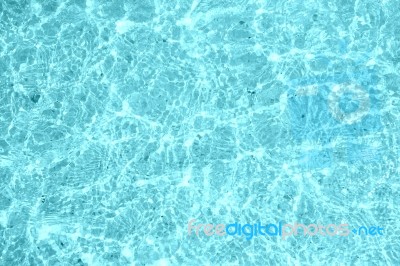 Blue Sea Background Stock Photo