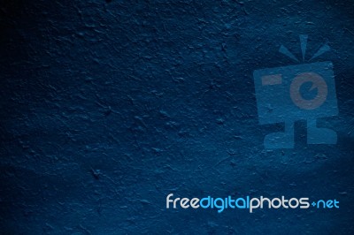 Blue Sheet Of Surface Stock Photo