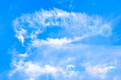 Blue Sky Stock Photo