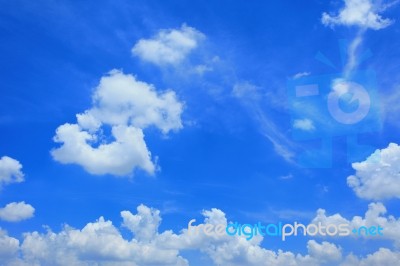 Blue Sky Stock Photo