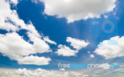 Blue Sky Stock Photo