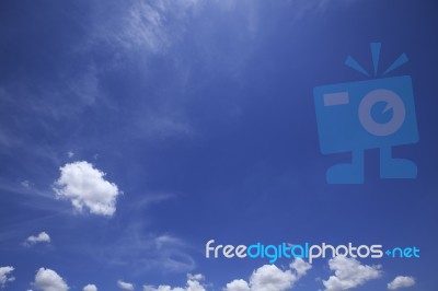 Blue Sky Stock Photo