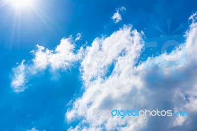 Blue Sky Stock Photo