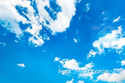 Blue Sky Stock Photo