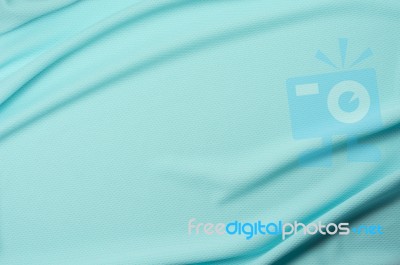 Blue Sport Mesh Fabric Background Stock Photo