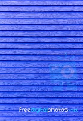 Blue Synthetic Wood Texture For Background Stock Photo