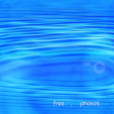 Blue Water Ripple In The Pool Stock Image