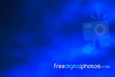 Blue With Blurry Background Stock Photo