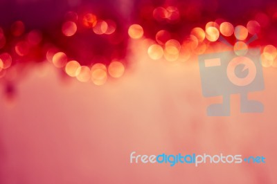 Blur Abstract Circle Lights Holidays Background Stock Image