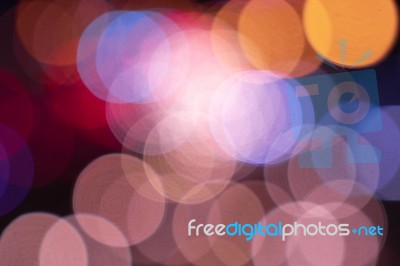 Blurred Bokeh Light Background Abstract Stock Photo