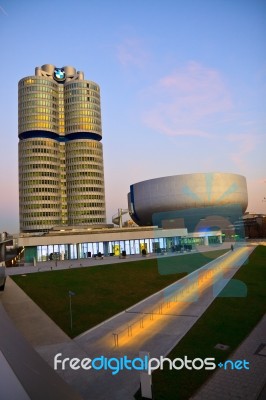 BMW Museum Stock Photo