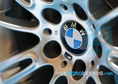 BMW's Wheel Stock Photo