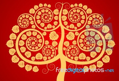 Bodhi Tree Stock Image