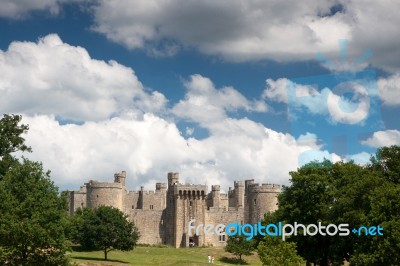 Bodiam Castle Stock Photo