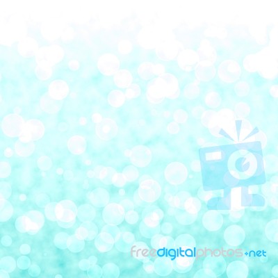 Bokeh Blue Background Stock Image