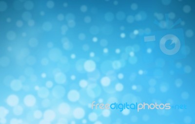 Bokeh Blue Background Abtrack Stock Photo