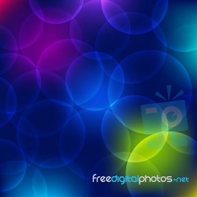 Bokeh Circle Abstract Background Stock Image