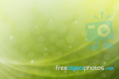 Bokeh Green Background Stock Photo