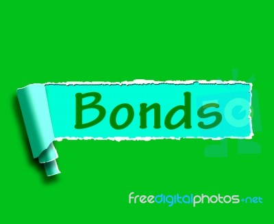 Bonds Word Means Online Business Connections And Networking Stock Image