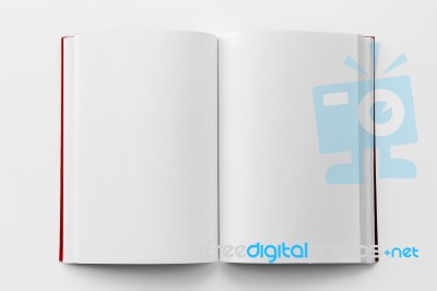 Book Mockup Stock Photo