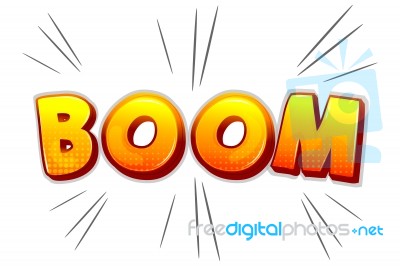 Boom Stock Image