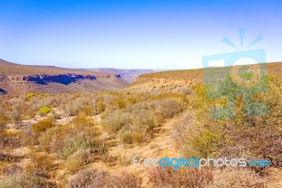 Botterkloof Pass In South Africa Stock Photo