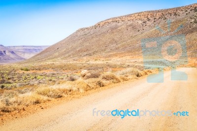 Botterkloof Pass In South Africa Stock Photo