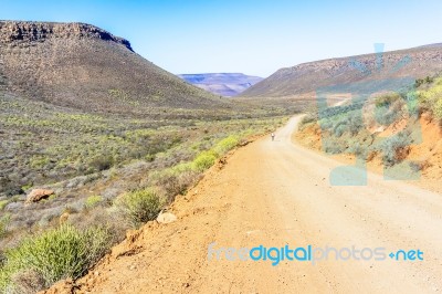 Botterkloof Pass In South Africa Stock Photo