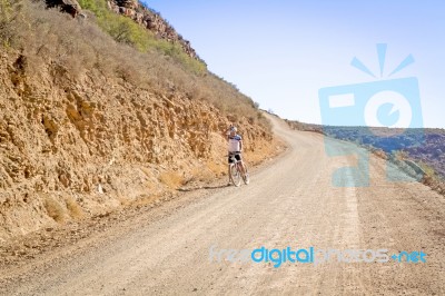 Botterkloof Pass In South Africa Stock Photo