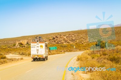 Botterkloof Pass In South Africa Stock Photo