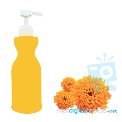 Bottle Liquid Soap Stock Image