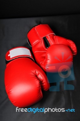 Boxing Gloves Stock Photo