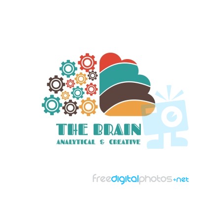 Brain Symbol Stock Image