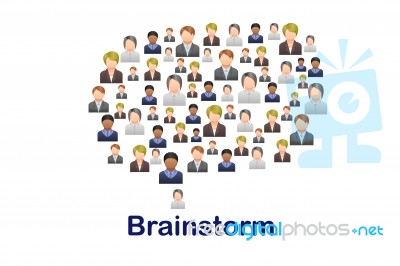 Brainstorm Stock Image